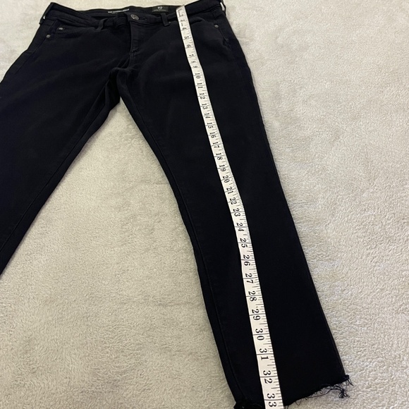 AG Black Skinny Anke Legging Jeans Size 28 - Picture 12 of 13